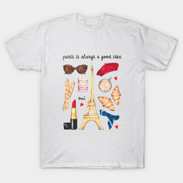 Paris T-Shirt by StyleofBrush